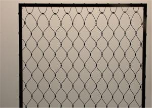 Quality Ferruled Stainless Steel Wire Rope Fence Mesh 7x7 1.5mm Architectural Stainless Steel Wire Mesh wholesale