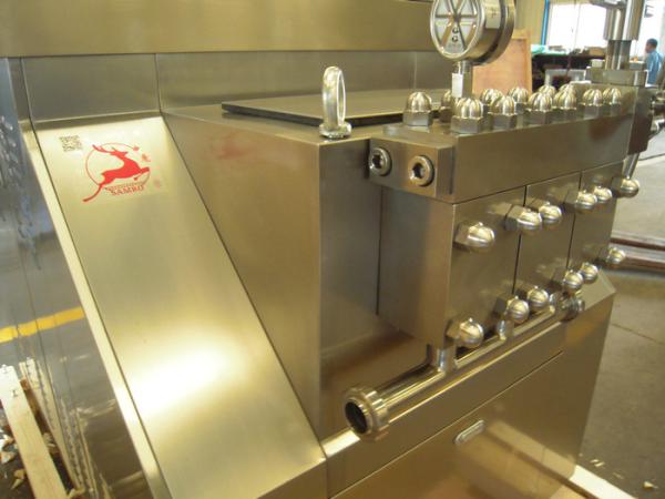 High Speed Industrial Homogenizing Machine / Homogenizer For Milk Customized