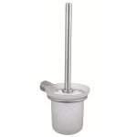 Wall Mounted Kitchen Sink Brush Caddy Glass Bathroom Cleaning Tools