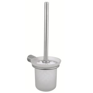 Quality Wall Mounted Kitchen Sink Brush Caddy Glass Bathroom Cleaning Tools wholesale