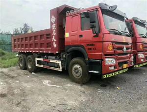 Quality Sinotruck howo 336hp sand transporting used articulated dump truck wholesale