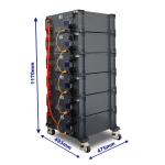Large Scale Photovoltaic Energy Storage Battery 48v Lifepo4 Solar Battery 20kwh