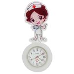 Silicone Stretchable Nurse Watches Cute FOB Pocket Nurse Watch Medical Watches