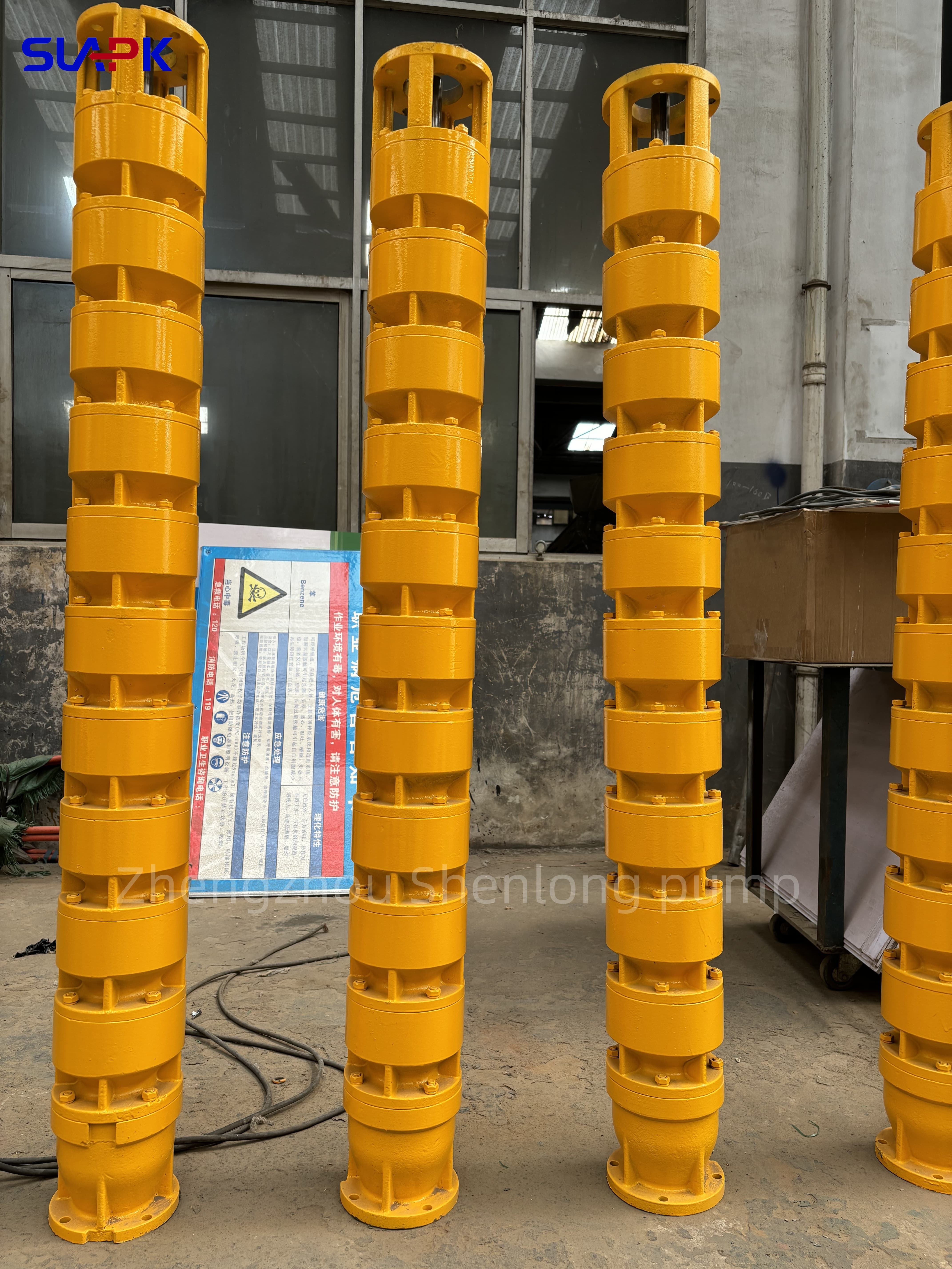 5.5kW High Head Submersible Pump 10m³/h 108m Clear & River Water Application