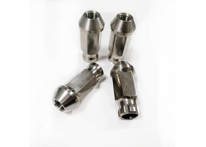 Customized Open-End Coneseat Blue Titanium Alloy Wheel Lug Nut