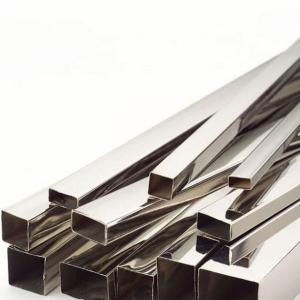 Quality Polished AISI Stainless Steel Pipe GB JIS 304 DIN EN Square Rectangle wholesale