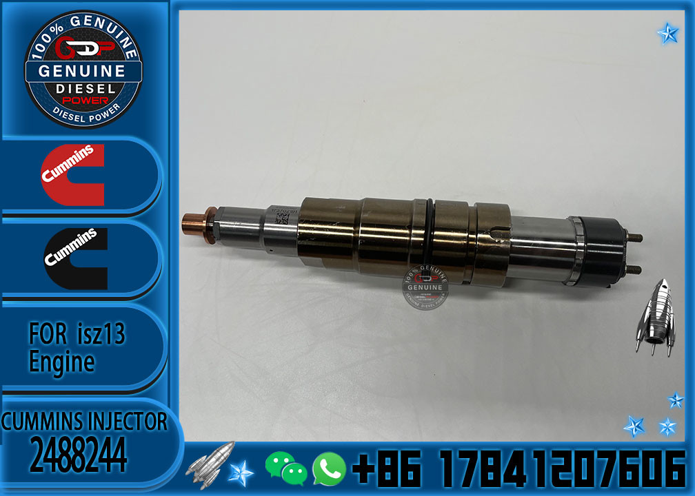 Common Rail DX350 Fuel Injector 2488244 2036181 0984302 180745090 DDJ8L0HW2 Diesel Engine