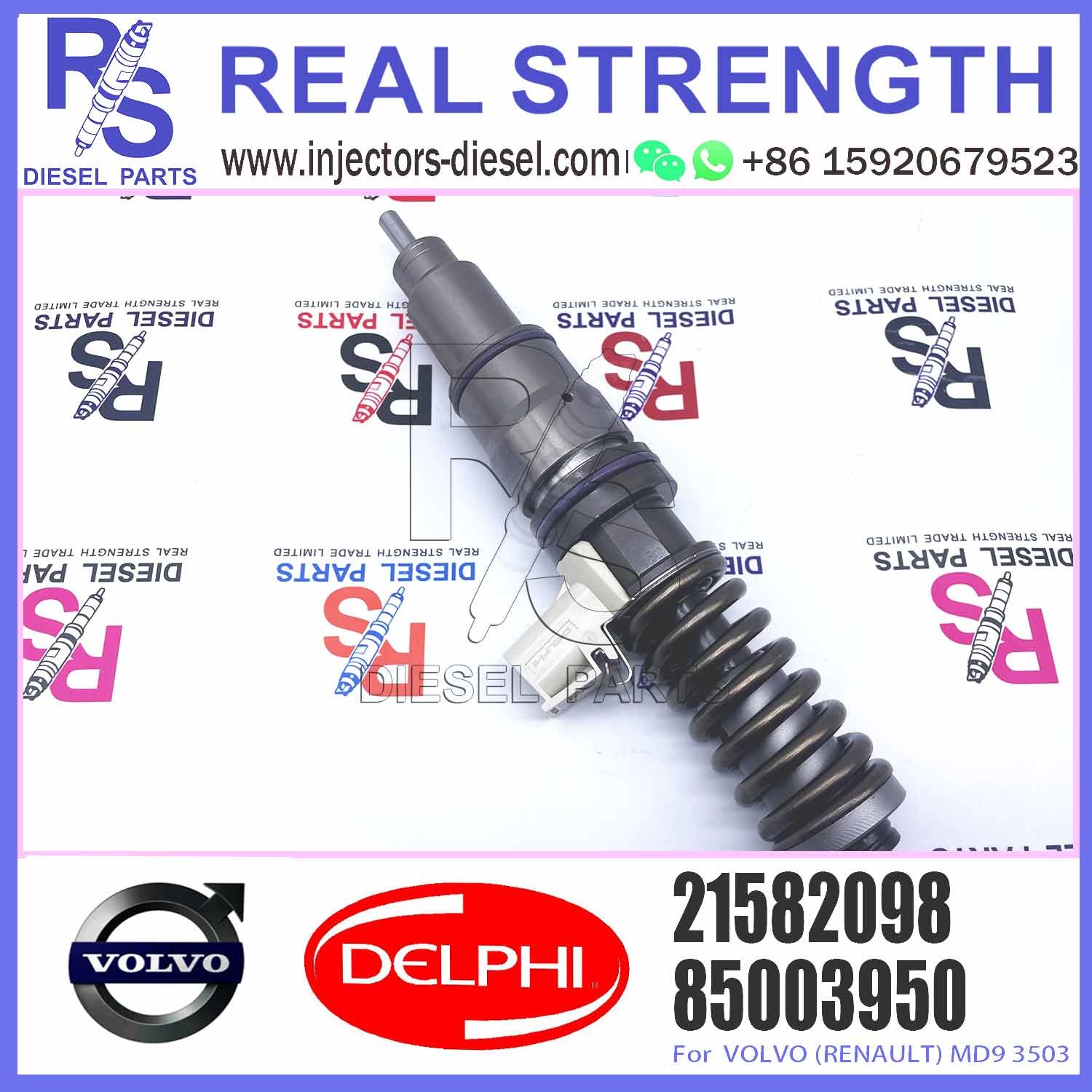 High Performance Diesel Engine Parts 21582098 Electronic Unit Common Rail Fuel Injector BEBE4D36001 For Diesel Engine