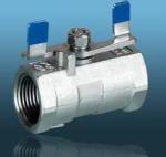 1-pc stainless steel Butterfly ball valves SS304,304L,316,316L