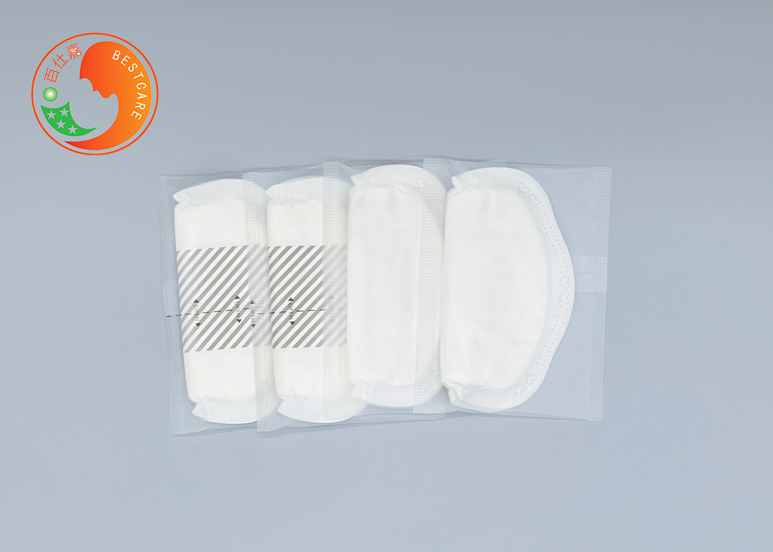 Breathable Breastfeeding Disposable Pads Butterfly Design Of Customized Package