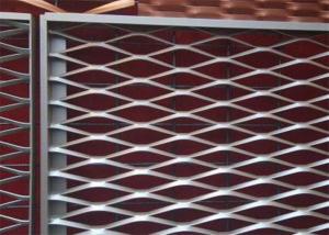 Quality Durable Steel Expanded Metal Mesh For Building Security 50 X 200MM Hole Size wholesale