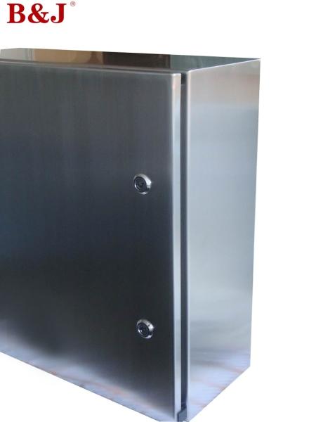 Single Door Stainless Steel Electrical Enclosure Boxes , Stainless Steel