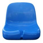 Injection Molded Spectator Plastic Bucket Chair 420mm Width Football Stadium