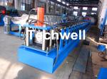 75mm Roller Diameter, 7.5KW Steel Security Door Frame Roll Forming Machine