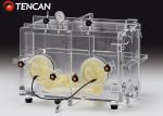15mm Thickness Acrylic Glove Box Highly Transparent CE / ISO Standard