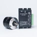 24V 60W Brushless DC Motor 3 Phase 8mm Round Shaft 57x57x75mm