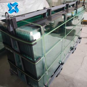 Quality Custom Size 15mm Green Toughened Glass 19/32&quot; Tinted Tempered Glass wholesale