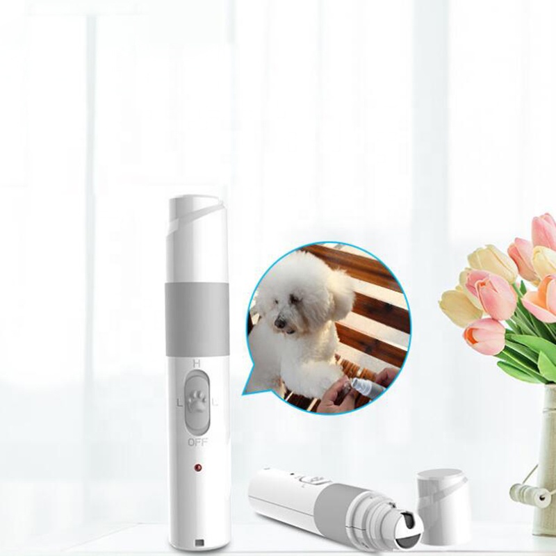 Quiet Automatic Cat Nail Clipper USB Charging Paw Trimmer For Small Animals