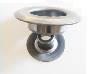 Quality TK6205-127-2.5 Conveyor Roller Idler Stamped Bearing Housing End Cap Labyrinth Sealing wholesale