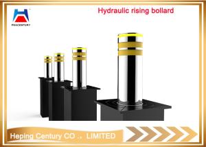 Quality Full-automatic led lighted security hydraulic rising bollards wholesale
