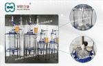 10L 50L 100L Jacketed Glass Reactor In Fine Chemical Biopharmaceutical/Jacketed