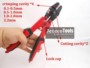 Quality steel wire rope crimper tool for crimping stainless cable wire ropes with ferrule and fittings wholesale