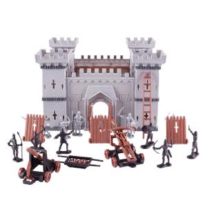 Quality Military soldiers mini figure toys for kids wargame medieval knight's castle building block wholesale