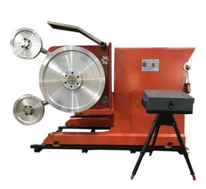China Industrial Diamond Wire Saw Machine 0-40 Mm Wheel For Quarry Stone Block Cutting on sale