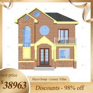 Quality Luxury Villa - (QB02)Steel Luxury Front Elevation House Villa Modern Design wholesale