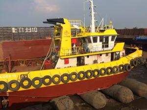 Quality Yokohama Type Marine Rubber Airbag Ship Launching Marine Airbags ISO14409 wholesale