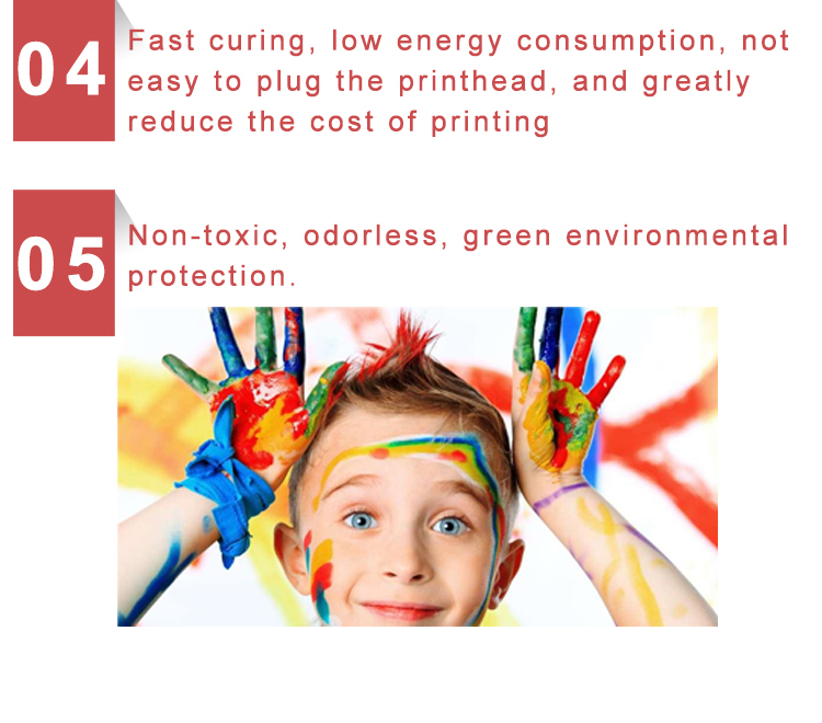 250ML No Plug UV Printer Ink Low Smell Led Uv Curable Ink For Epson R330 L800 L805