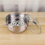 Stainless Steel Kitchenware 12pcs Cookware Set 16/18/20/22/24cm Soup Pot Food