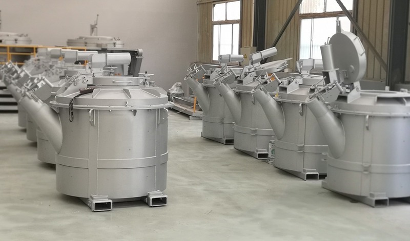 Three Phase Four Wire Power Supply Aluminum Degassing Machine For Fine Refining Flux Particle Size ≤5mm