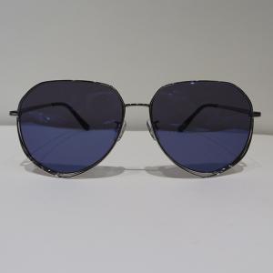 Quality Unisex Metal Pilot Polarized Sunglasses Round Non Reflective wholesale