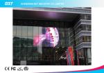 Flexible Transparent LED Curtain 10000 Dots Per Sqm 1920hz For Shopping mall