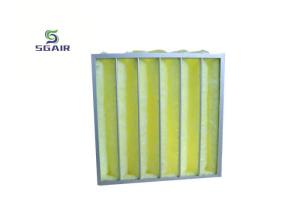 Quality G3 Aluminum Bag Filter 99.97% with Large Media Area And Dust Holding Capacity wholesale