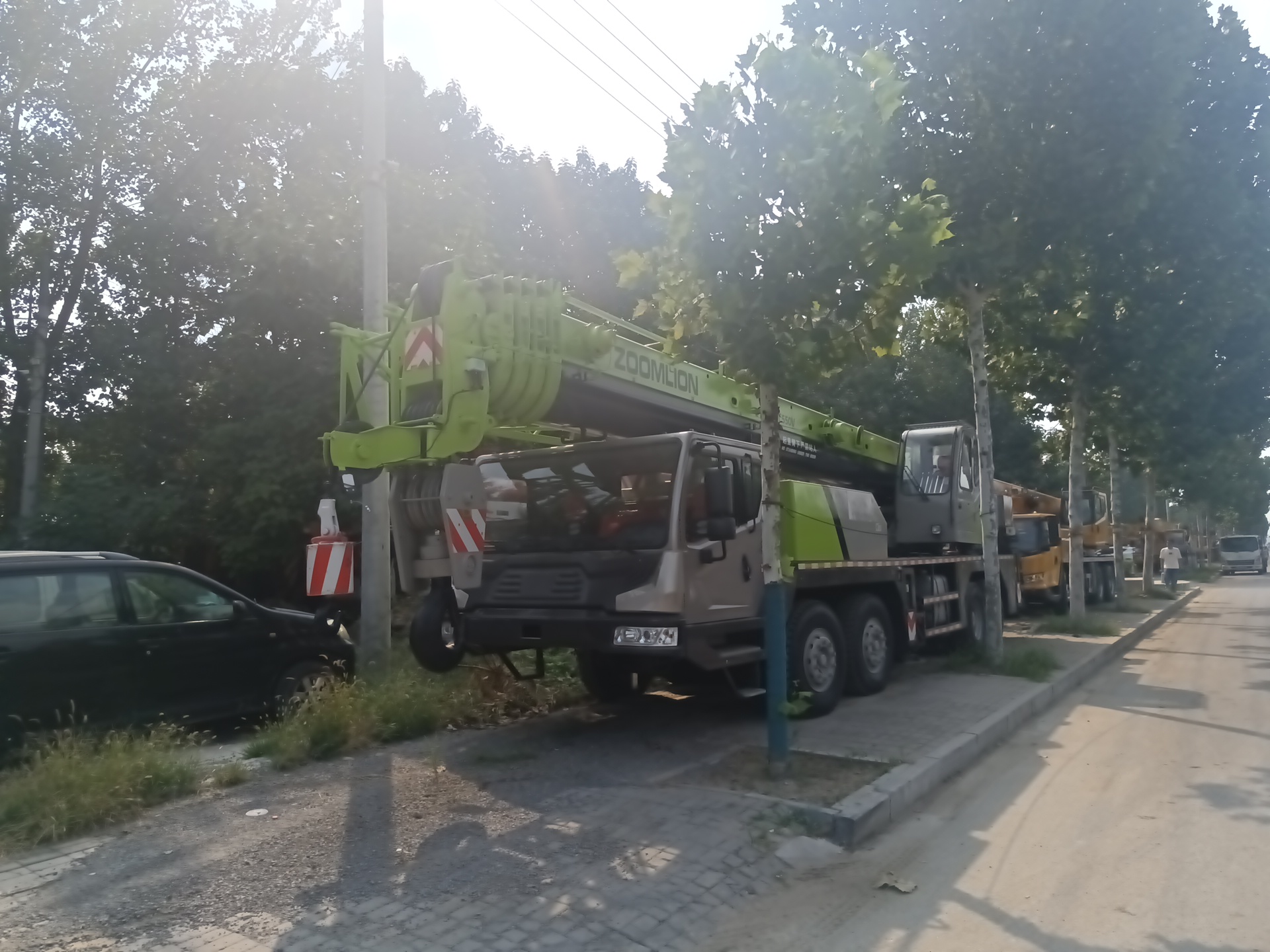Construction Lifting 50 Ton Used Crane Trucks with Max. Lifting Height of 25M by Zoomlion