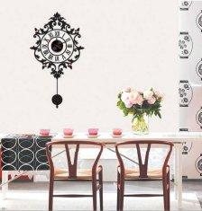 Quality Home Decor Removable Diamond Wall Sticker Clock 10D031 wholesale