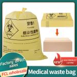 Yellow HDPE Plastic Medical Biohazard Autoclave Bags