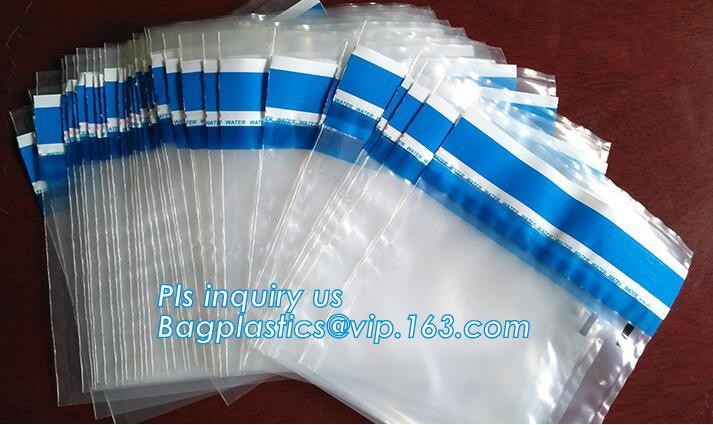 Opaque Tamper Evident Sealing Plastic Bank Money Steb Security Bag / Custom Self Adhesive Plastic Courier Bag, bagease