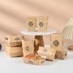 Customized Food Packaging Disposable Box for Hamburger French Fries and Roasted