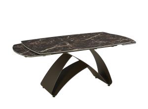 Quality Ceremic Powder Coating Extension Dining Table Frame And Leg 1600+350*2*895*755MM wholesale