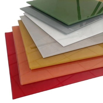 Customized Color Decorative Lacquered Glass for Wardrobe Cabinet Wall Office