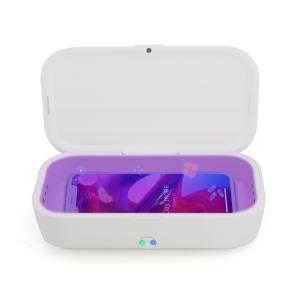Quality LED Phone Ultraviolet Disinfection Box With Wireless Phone Charger wholesale