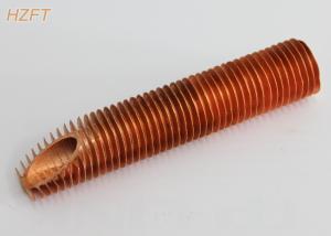 Quality By Roll Forming Process Copper Fin Tube For Cooler Of Power Plant With C12000 / C12200 wholesale