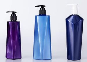 Quality Amber 300ml Plastic Cosmetic Bottles Empty Shampoo Packaging wholesale