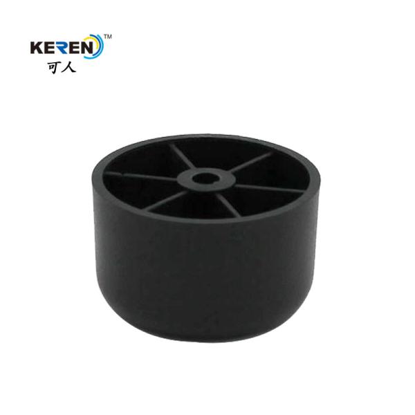KR-P0124 Round Heavy Duty Cabinet Feet For Large Rack Cabinet 50*30mm Reduce