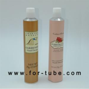 Quality Aluminum Collapsible Tubes Cosmetic Packaging Flexible Aluminum Tube Hand Cream Tube 25mm Diameter Opening Membrane wholesale