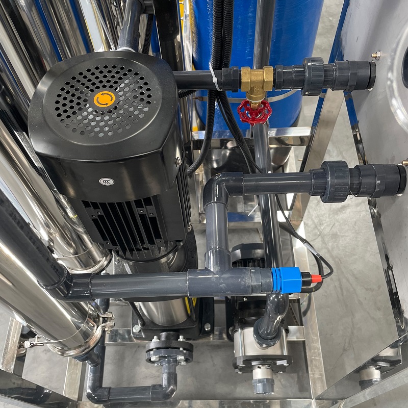 Stainless Steel/FRP Vessel 500LPH Industrial RO Purification Machine for Water Filter