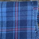 Checks Fabric Yarn Dyed Black and White Paisley Suit Polyester Woolen Blazer